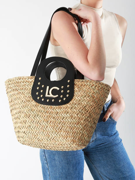 Shoulder Bag Panier Paper Lola casademunt Black panier 91 other view 1