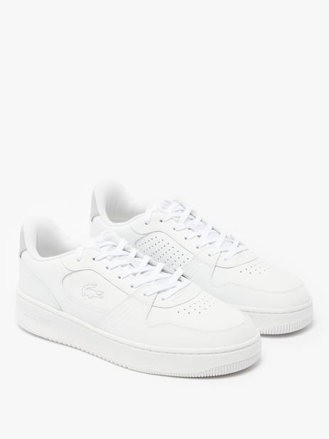 Sneakers En Cuir Lacoste Blanc men 8SMA0018 vue secondaire 1