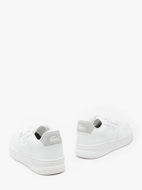 Sneakers En Cuir Lacoste Blanc men 8SMA0018 vue secondaire 2