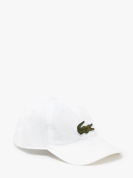 Casquette Lacoste Blanc accessoires RK318600 vue secondaire 1