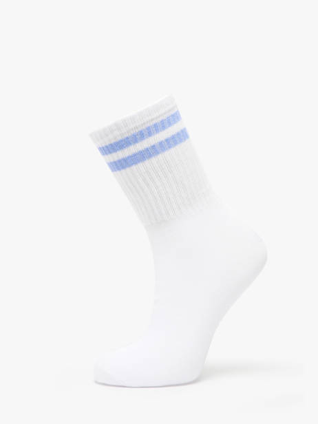 Chaussettes Pieces Blanc socks women 17109883