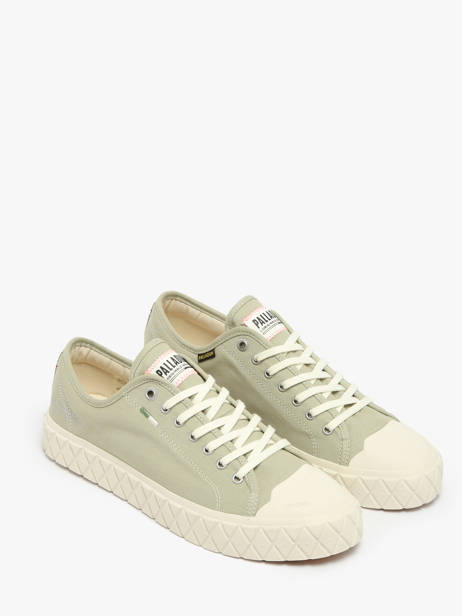 Sneakers Palladium Vert men 74447247 vue secondaire 1