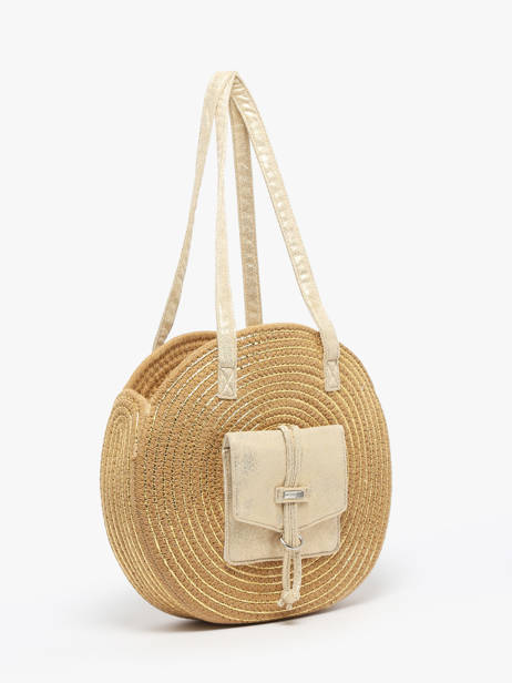 Sac Porté épaule Dario Coton Les tropeziennes Beige dario TZ01 vue secondaire 2