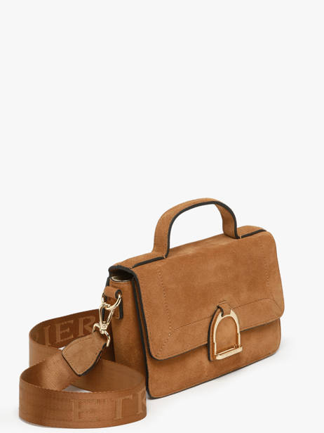 Sac Bandoulière Altesse Suede Etrier Marron altesse suede EASU048S vue secondaire 2