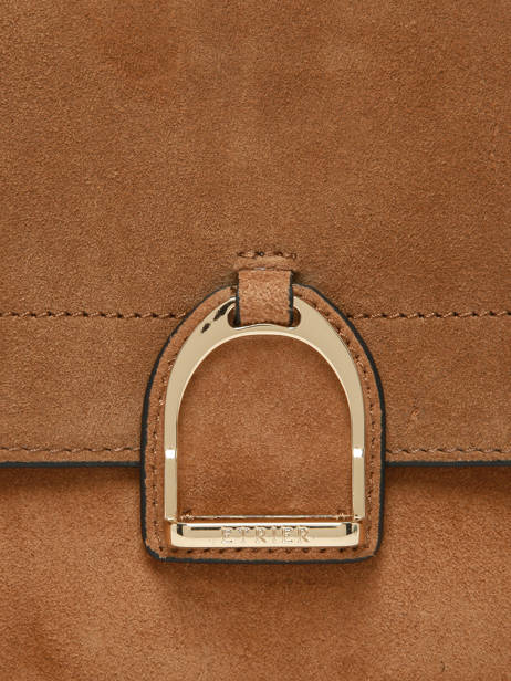 Sac Bandoulière Altesse Suede Etrier Marron altesse suede EASU048S vue secondaire 5