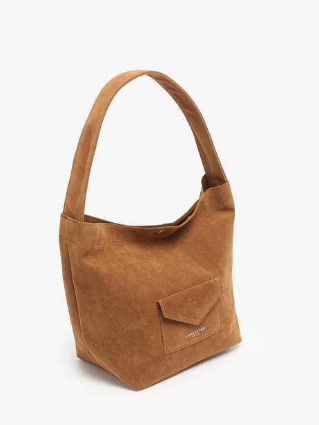 Sac Porté épaule Suedine Kba Polyester Lancaster Marron suedine kba 60 vue secondaire 2