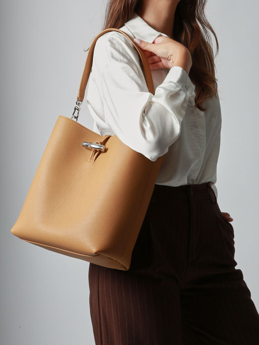 Longchamp Le roseau Besaces Marron