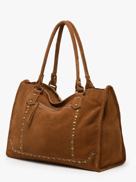 Sac à Main Houston Cuir Basilic pepper Marron houston BHOU31 vue secondaire 1