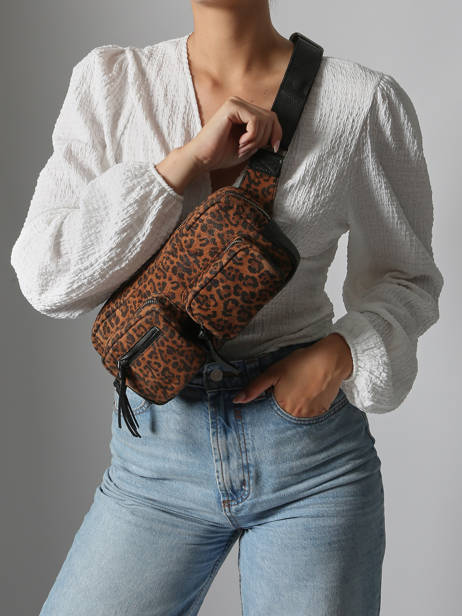 Sac Banane Paul marius Marron 90's BANAN90S vue secondaire 1