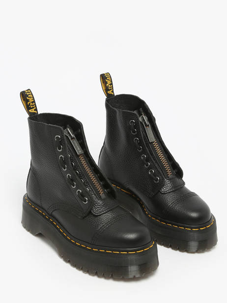 Bottines Sinclair En Cuir Dr martens Noir women 22564001 vue secondaire 2