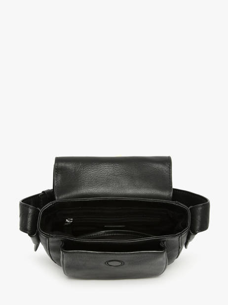 Sac Bandoulière Heritage Cuir Biba Noir heritage BLT1L vue secondaire 3