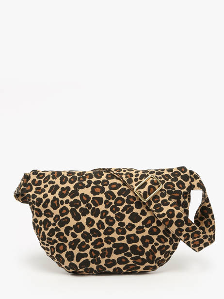 Le Sac Banane Custine Xl Coton Recyclé Rivedroite Marron forever wild CUSTXFOR vue secondaire 4