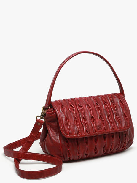 Sac Porté épaule Heritage Cuir Biba Violet heritage MEE1L vue secondaire 2