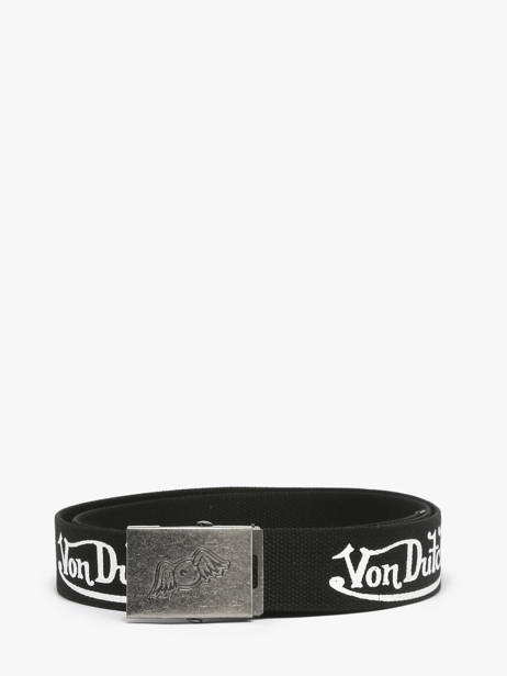 Ceinture Ajustable Nylon Von dutch Noir belt NYLON