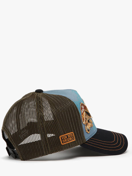 Casquette Von dutch Bleu accessoires PATCHES vue secondaire 2