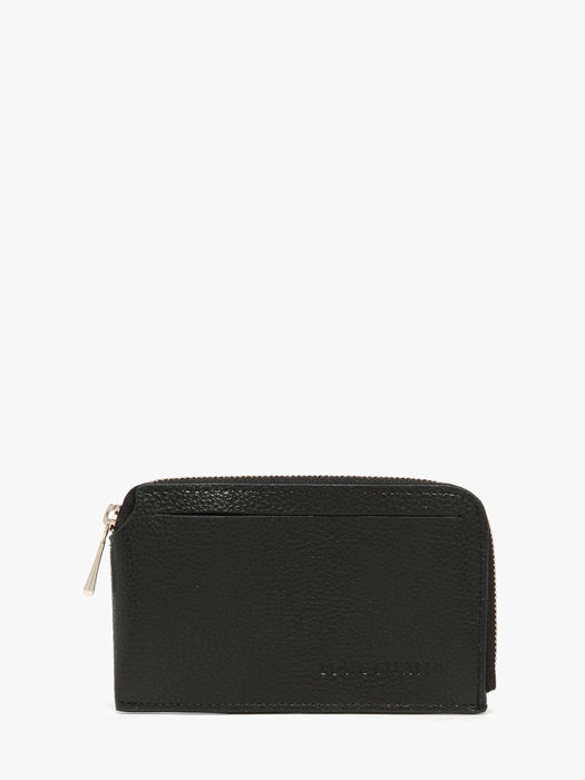 Longchamp Le foulonné Porte billets/cartes Noir