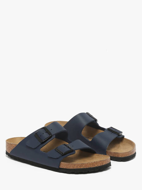 Mules Arizona Birkenstock Bleu men 51753 vue secondaire 2