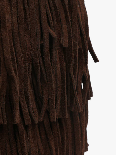 Santiags En Cuir Metisse Marron women XD2128 vue secondaire 4