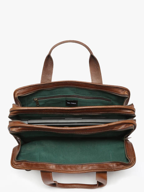 Porte Documents Leconquérant Paul marius Marron vintage CONQUERA vue secondaire 3