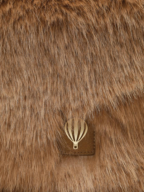 Sac Bandoulière Doudou Polyester Le voyage en panier Marron doudou AHP266 vue secondaire 3