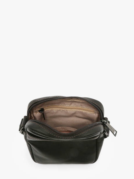 Sac Bandoulière Lancaster Marron soft vintage homme 24 vue secondaire 3