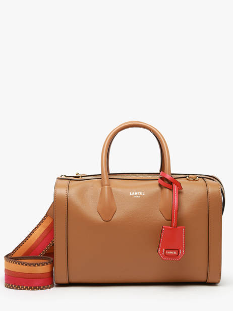Sac Bowling M Bcbg Cuir Lancel Marron bcbg A13690
