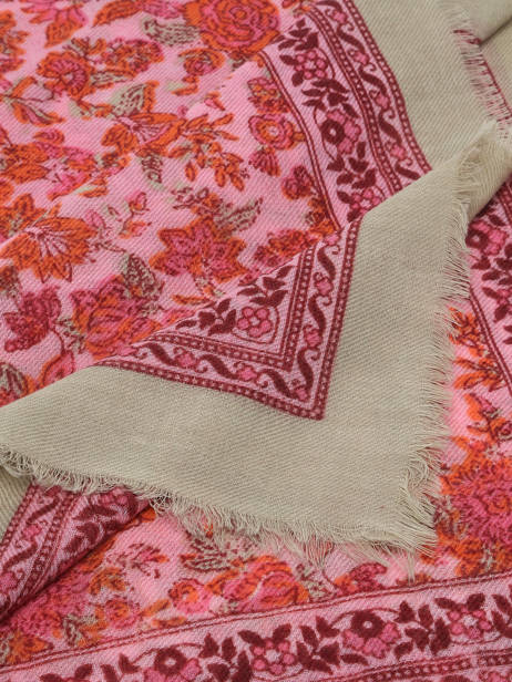 Foulard Bindi atelier Multicolore floral FLL vue secondaire 1