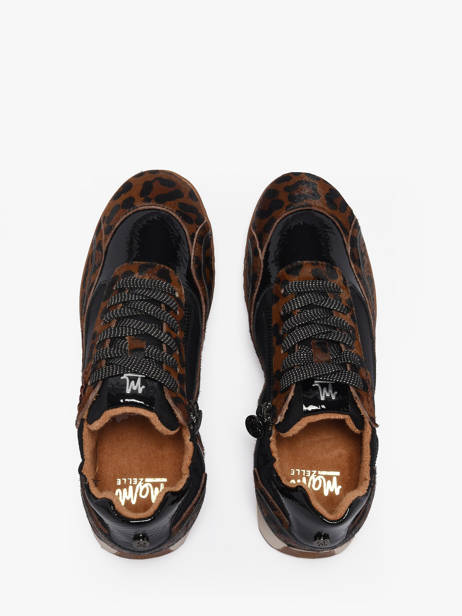 Sneakers En Cuir Mam'zelle Multicolore women CSGLO30 vue secondaire 3