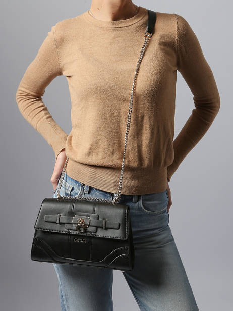 Sac Bandoulière Greyson Guess Noir greyson BG920621 vue secondaire 1
