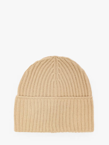 Bonnet Tommy hilfiger Beige elevated AW17777 vue secondaire 2