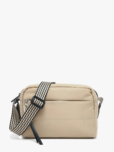 Sac Bandoulière Cumulus Nylon Recyclé Aube Beige cumulus 101CS01