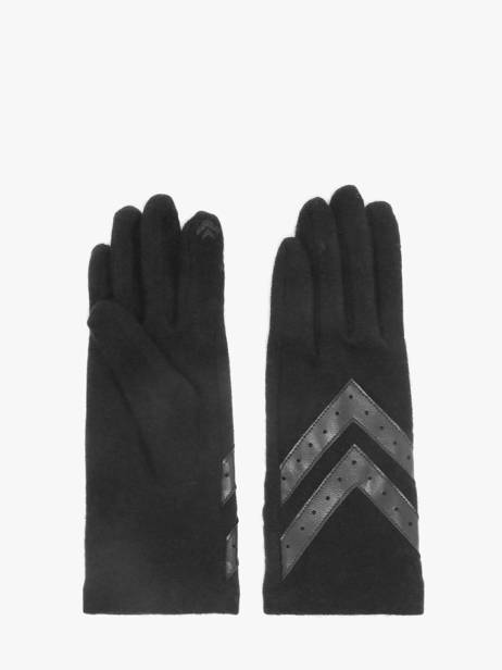 Gants Isotoner Noir women gloves 85229