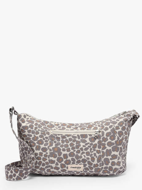 Sac Porté épaule Into The Wild Coton Rivedroite Gris into the wild MCHARINT