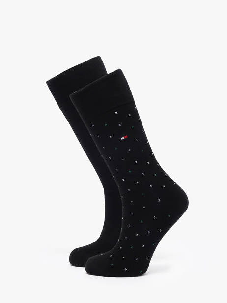 Chaussettes Homme 2 Paires Tommy hilfiger Noir socks 71236311