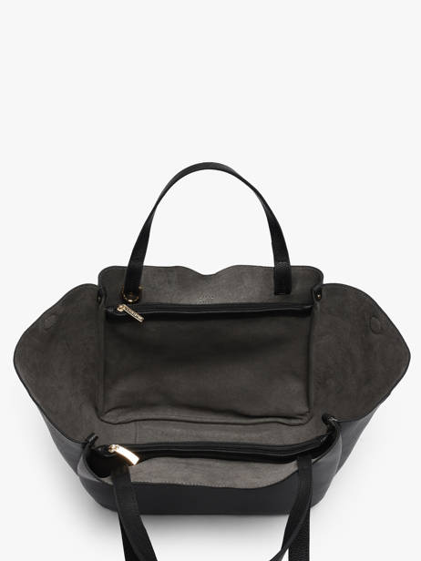 Sac Porté épaule Milano Horizon Sophie Cuir Lancaster Noir milano horizon sophie 83 vue secondaire 2