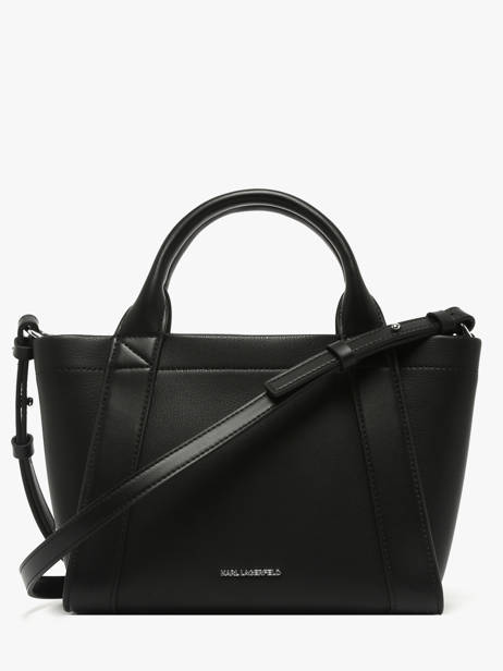 Sac Porté Main K/ville Cuir Karl lagerfeld Noir k ville B1W30067 vue secondaire 4