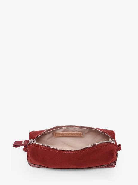 Trousse écolier Le Cabas Paillettes Vanessa bruno Rouge cabas 1V42030 vue secondaire 1