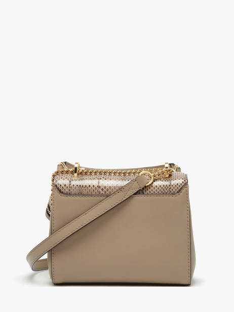 Sac Bandoulière Ninon S Ayers Cuir Lancel Gris ninon A14013 vue secondaire 4