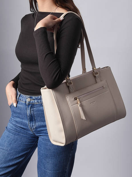 Sac Porté épaule Lys Hexagona Beige lys 5620255 vue secondaire 1