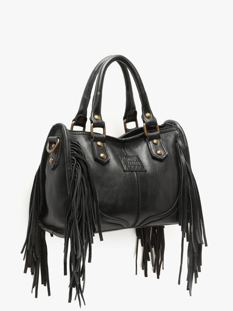Sac Bandoulière Dakota Cuir Basilic pepper Noir dakota BDAK72 vue secondaire 2