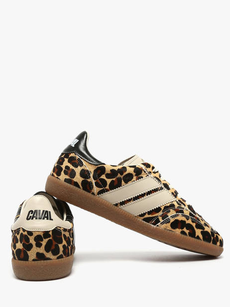 Sneakers En Cuir Caval Multicolore women BAPULS30 vue secondaire 2