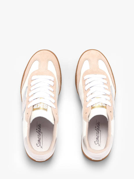 Sneakers Emily En Cuir Semerdjian Blanc women EMILY312 vue secondaire 3