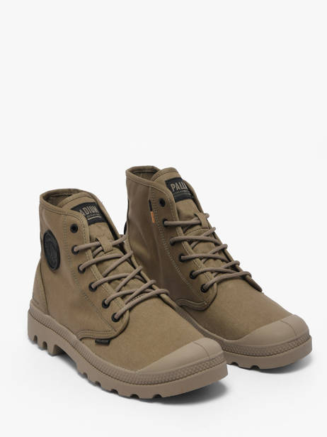 Bottines Palladium Vert men 77356308 vue secondaire 1