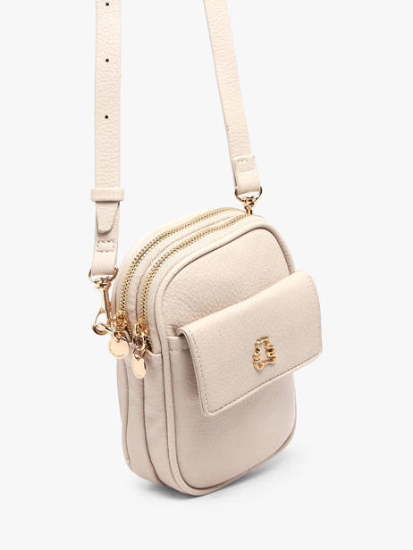 Sac Bandoulière Soft Lulu castagnette Rose soft YVILLE vue secondaire 2