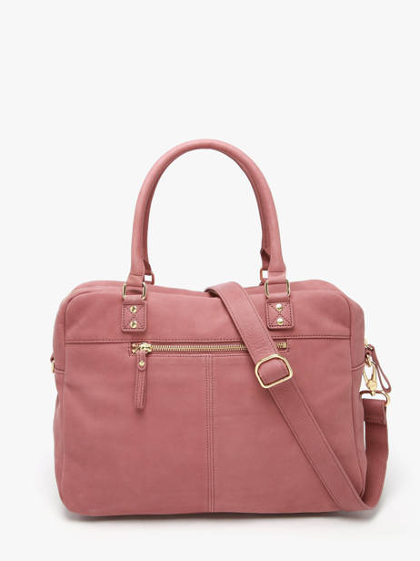Sac Macy Cuir Nat et nin Rose vintage MACY vue secondaire 4