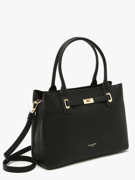 Sac Porté Main Saffiano David jones Noir saffiano CM8353 vue secondaire 2