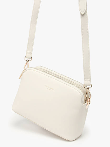 Sac Bandoulière French Polyurethane David jones Blanc french CM7342 vue secondaire 2