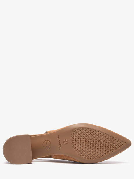 Escarpins En Cuir Tamaris Marron women 42 vue secondaire 5
