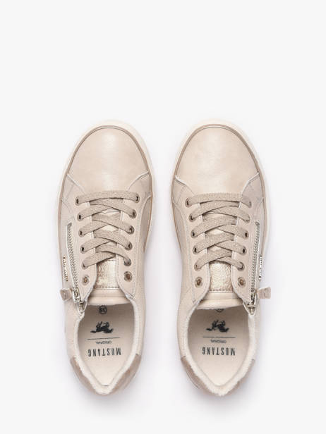 Sneakers Mustang Beige women M0032006 vue secondaire 3