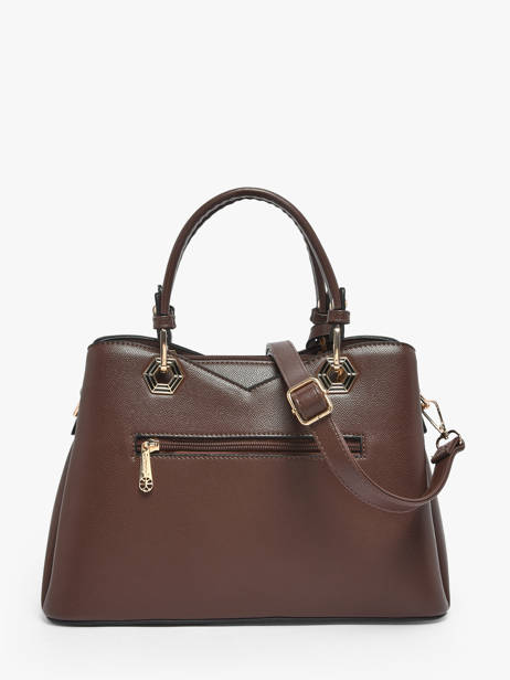 Sac Porté Main Saffiano Miniprix Marron saffiano M9431 vue secondaire 3